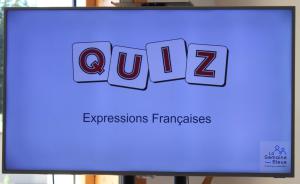 écran quiz